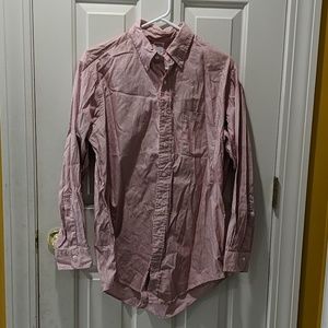 Brooks Brothers 15.5 x 32 Red Striped Dress Shirt